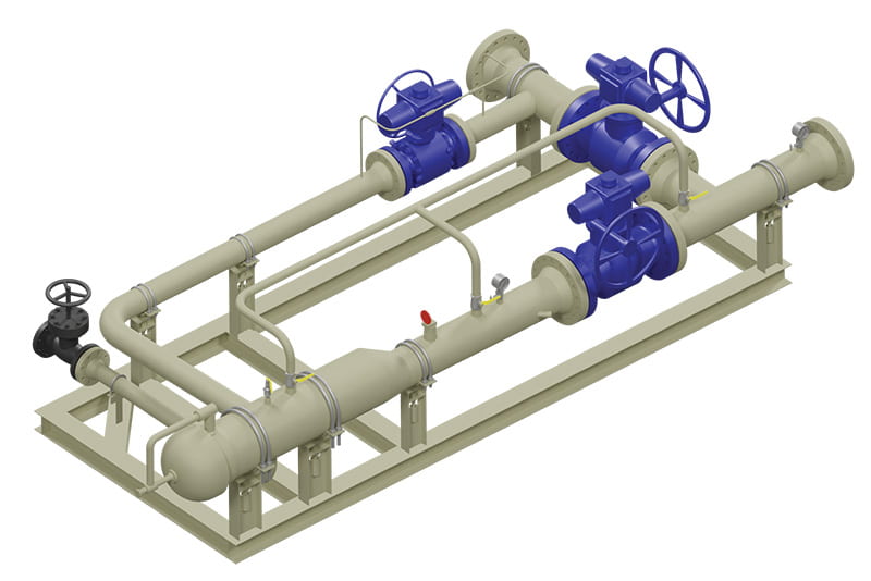 Photo: Powering up pipelines with precision, the state-of-the-art pigging launcher and receiver from Power Service.