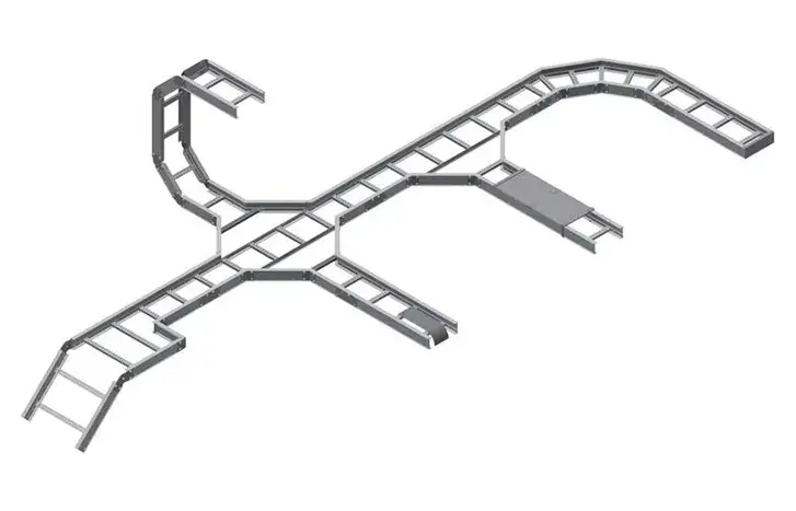 Oglaend FOE: cable ladder system for electrical & instrumentation installations, made of corrosion resistant FRP/GRP